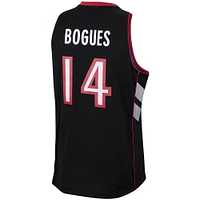 Men's Mitchell & Ness Muggsy Bogues Purple Toronto Raptors 1999/00 Hardwood Classics Swingman Jersey