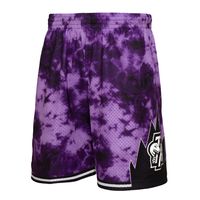 Men's Mitchell & Ness Purple Toronto Raptors 1998 Hardwood Classics Galaxy Swingman - Shorts