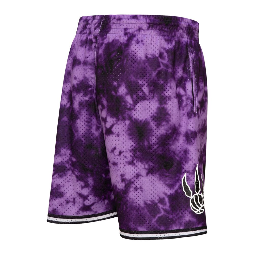 Men's Mitchell & Ness Purple Toronto Raptors 1998 Hardwood Classics Galaxy Swingman - Shorts