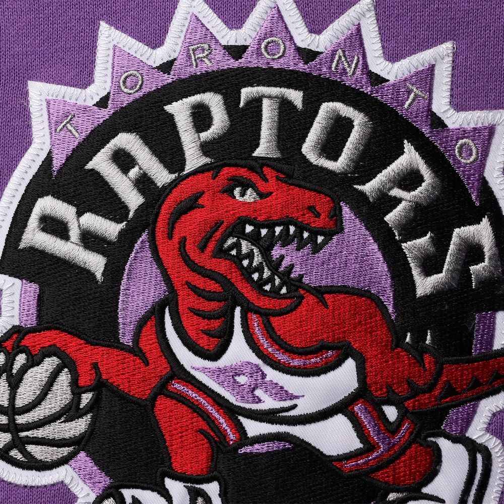 Men's Mitchell & Ness Black/Purple Toronto Raptors Hardwood