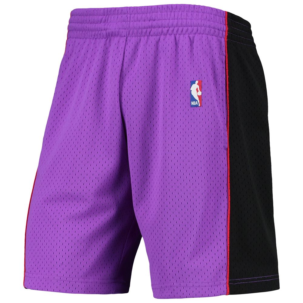 Toronto Raptors Mitchell & Ness Youth Hardwood Classics Swingman Shorts -  Purple