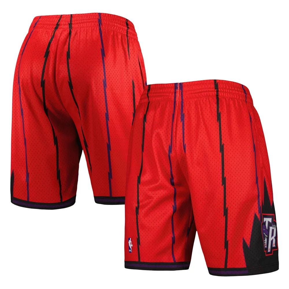 Lids LA Clippers Mitchell & Ness Hardwood Classics Swingman Shorts - Red