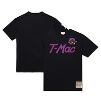 T-shirt noir avec surnom premium des Raptors de Toronto Mitchell & Ness Tracy McGrady pour hommes