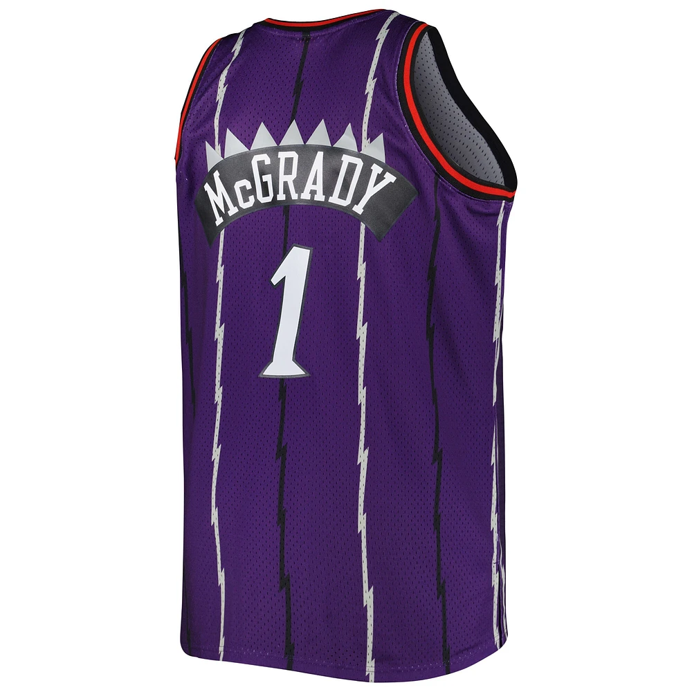 Mitchell & Ness Tracy McGrady pour homme pourpre Toronto Raptors Big Tall Hardwood Classics 1998/99 Swingman Jersey