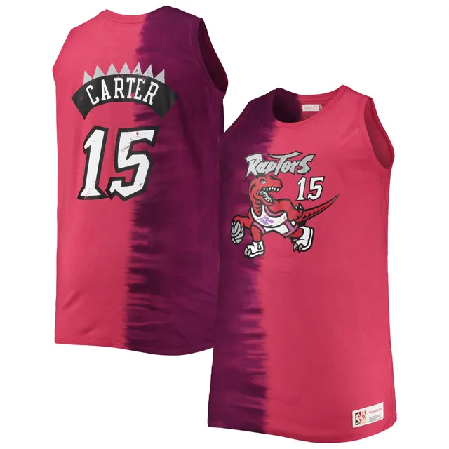 Men's Mitchell & Ness Vince Carter White Toronto Raptors Big & Tall