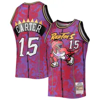 Vince Carter Toronto Raptors Mitchell & Ness Hardwood Classics Swingman  Jersey - Purple