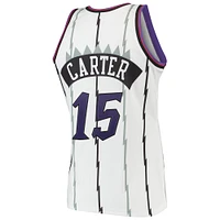 Maillot authentique Mitchell & Ness Vince Carter des Toronto Raptors 1998/99 Hardwood Classics pour hommes