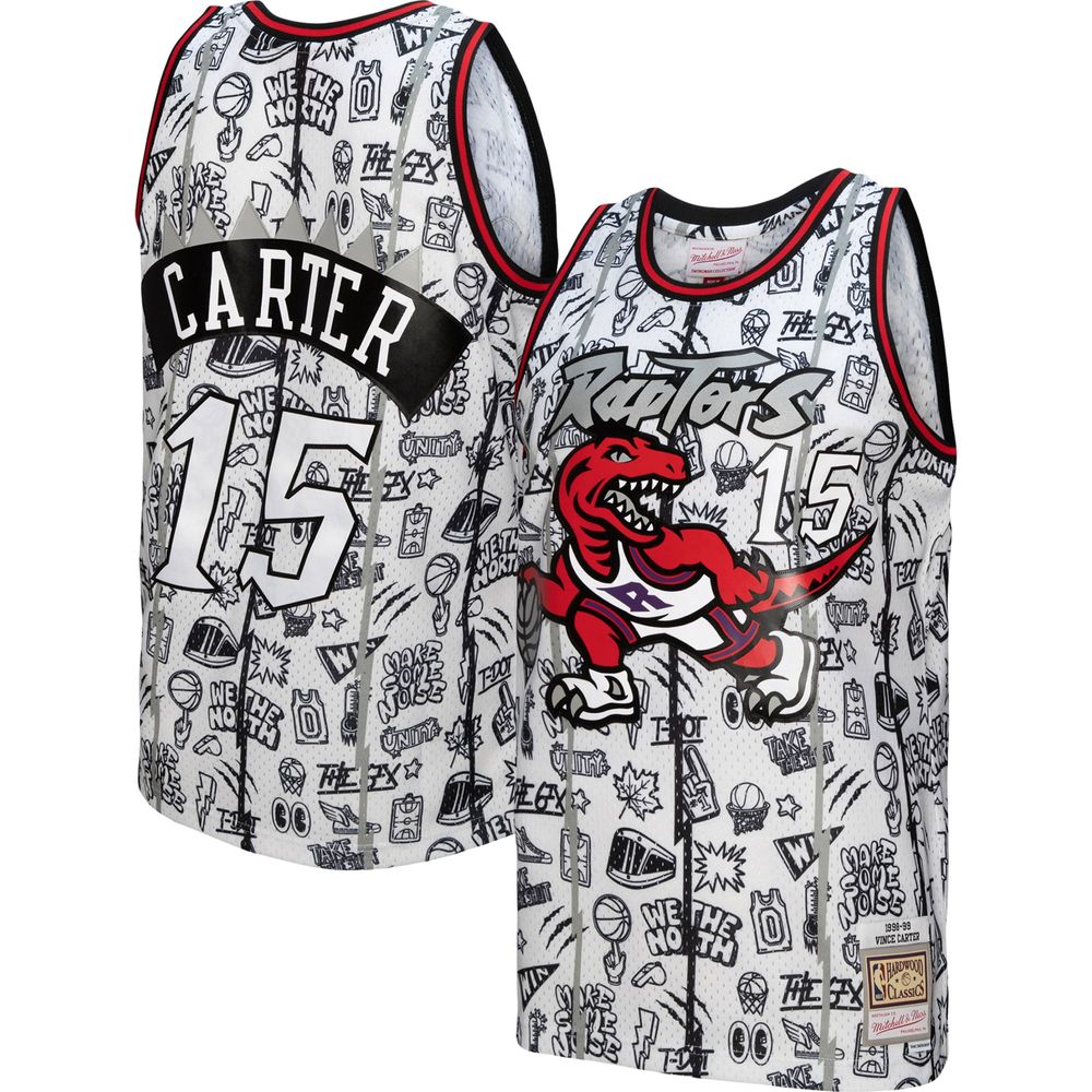 Vince Carter 15 Toronto Raptors Mitchell & Ness HWC T-Shirt