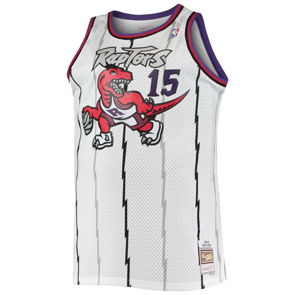 Mitchell & Ness Vince Carter Purple Toronto Raptors 1999/2000 Hardwood Classics Authentic Jersey