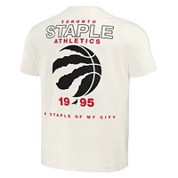 Men's NBA x Staple Cream Toronto Raptors Home Team T-Shirt