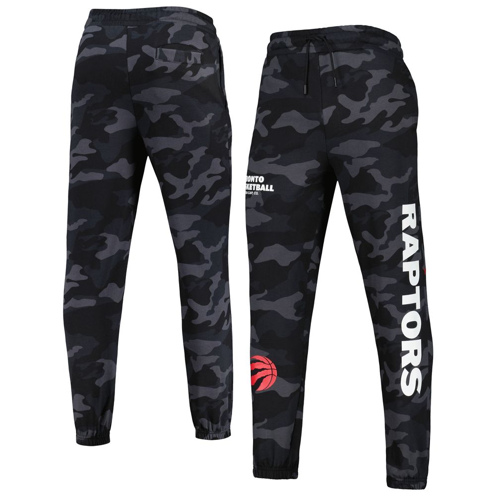 Men's New Era Black/Camo Toronto Raptors Tonal Joggers