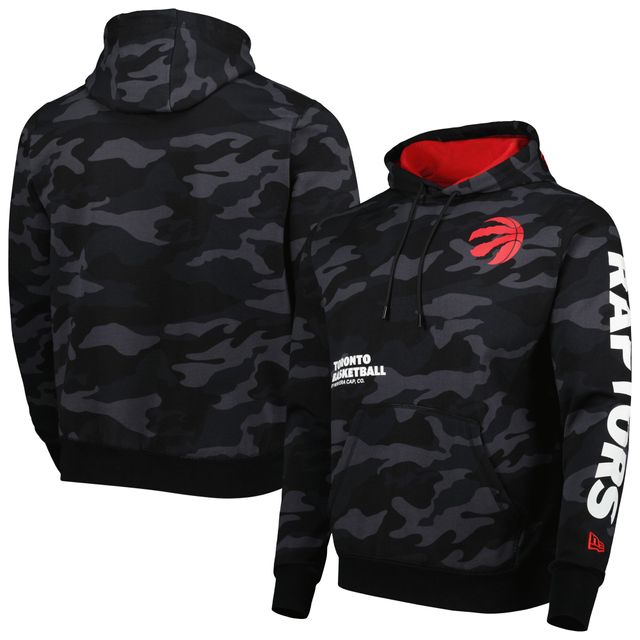 Chandail à capuchon ton sur Toronto Raptors New Era pour homme