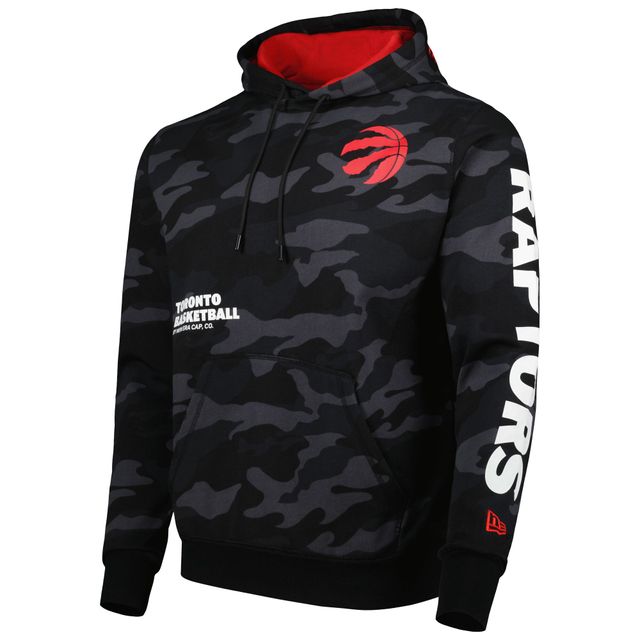 Chandail à capuchon ton sur Toronto Raptors New Era pour homme