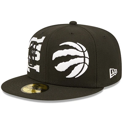 Toronto Raptors New Era 2022 NBA Draft 59FIFTY Fitted Hat - Black/White