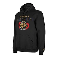 Sweat à capuche noir Toronto Raptors 2024/25 City Edition pour homme New Era