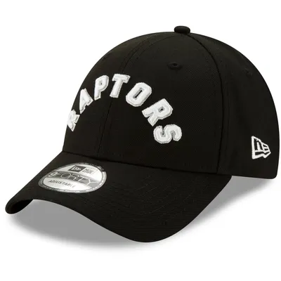Toronto Raptors New Era Statement Edition Team Color 9FORTY Adjustable Hat - Black