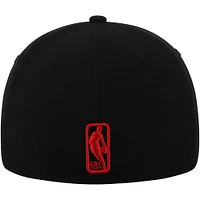 Men's New Era Black Toronto Raptors Team Classic 39THIRTY Flex Hat