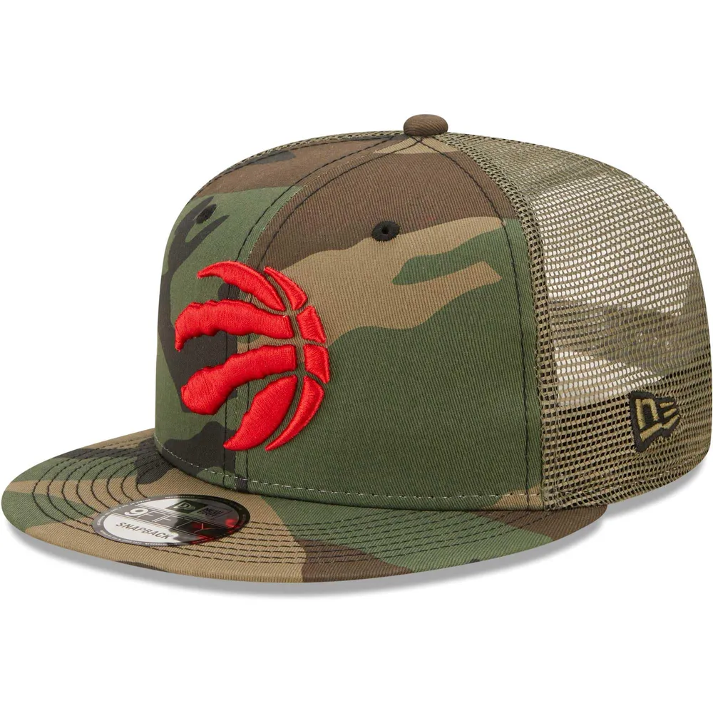 Toronto Raptors New Era Logo 9FIFTY Snapback Hat - Red