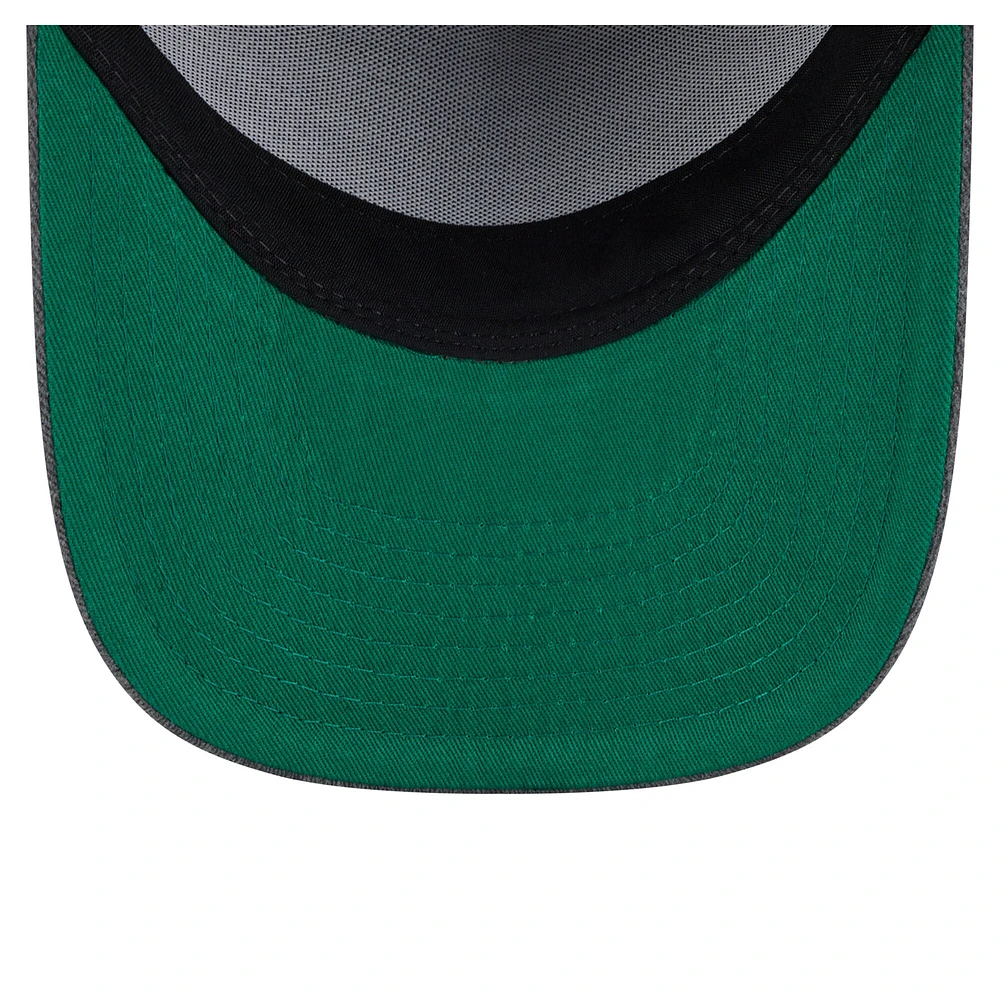 Casquette pré-courbée 9FIFTY à visière rabattable New Era pour homme, couleur anthracite