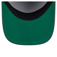 Casquette pré-courbée 9FIFTY à visière rabattable New Era pour homme, couleur anthracite