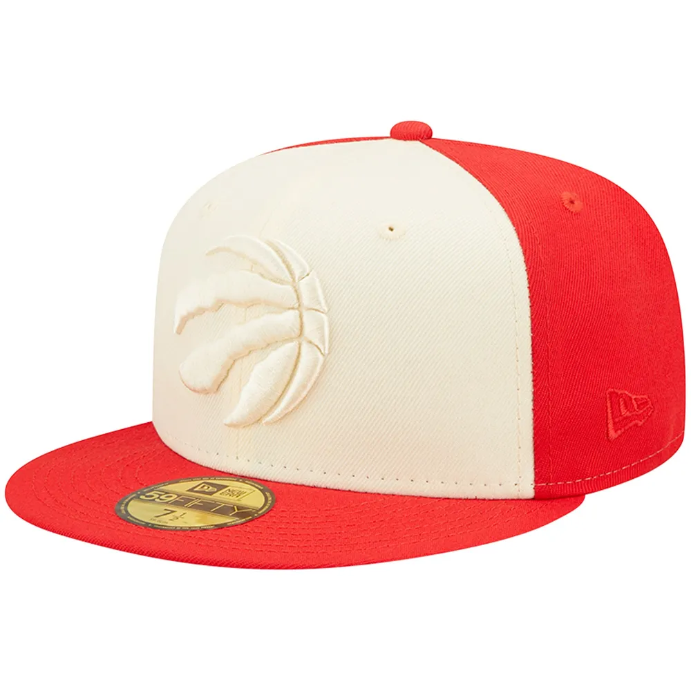 Whitney Hasta aquí Pelearse Lids Toronto Raptors New Era Cork Two-Tone 59FIFTY Fitted Hat - Cream/Red |  Connecticut Post Mall