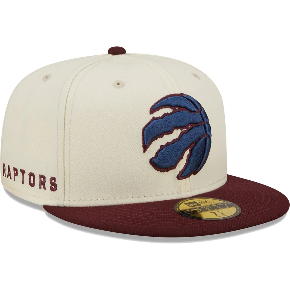 Lids Toronto Raptors New Era Color Pop 59FIFTY Fitted Hat - Cream