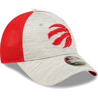 Men's New Era Gray/Red Toronto Raptors Active 9FORTY Snapback - Hat