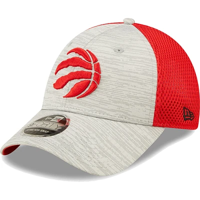 Men's New Era Gray/Red Toronto Raptors Active 9FORTY Snapback - Hat