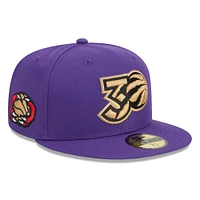 Casquette ajustée alternative Toronto Raptors 2024/25 City Edition 59FIFTY violette New Era pour homme