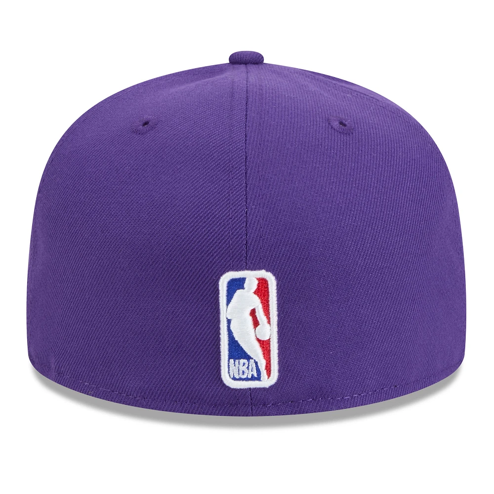 Casquette ajustée alternative Toronto Raptors 2024/25 City Edition 59FIFTY violette New Era pour homme