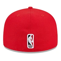 Casquette ajustée 59FIFTY de la fête du Canada 2023 des Toronto Raptors New Era pour homme, rouge