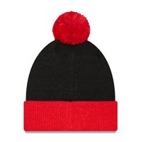 Men's New Era Red Toronto Raptors Confident Cuffed Pom Knit - Hat