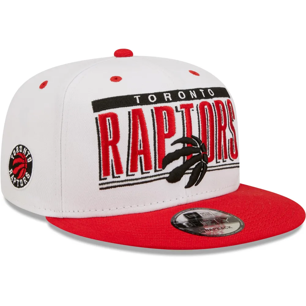 Lids Toronto Raptors New Era Retro Title 9FIFTY Snapback Hat