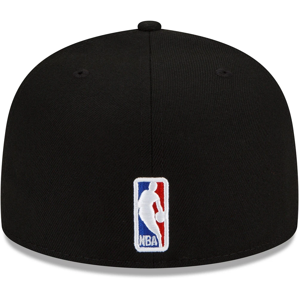 Casquette ajustée 59FIFTY Toronto Raptors New Era x Just Don pour homme, noir