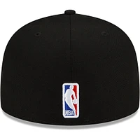 Casquette ajustée 59FIFTY Toronto Raptors New Era x Just Don pour homme, noir