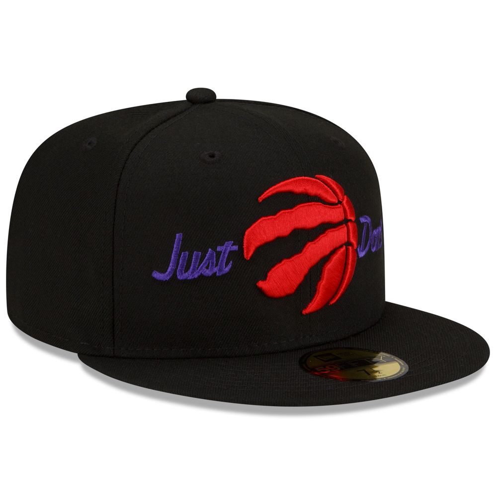 Men's New Era x Just Don Black Toronto Raptors - Team 59FIFTY Fitted Hat