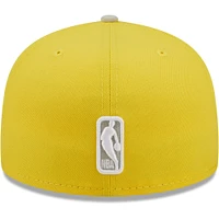 Casquette ajustée 59FIFTY pour homme New Era jaune/gris Toronto Raptors Colour Pack