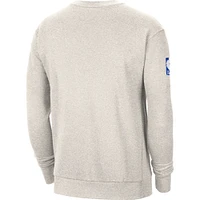 Men's Nike Ash Toronto Raptors 75th Anniversary Courtside - Pullover Sweatshirt