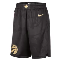 Men's Nike Black Toronto Raptors 2022/23 City Edition Swingman Shorts