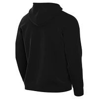 Men's Nike Black Toronto Raptors 2022/23 Spotlight On-Court Practice Performance Pullover Hoodie