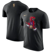 Men's Nike Black Toronto Raptors 2024/25 City Edition Logo T-Shirt