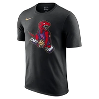 Men's Nike Black Toronto Raptors 2024/25 City Edition Logo T-Shirt