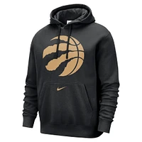 Men's Nike Black Toronto Raptors 2024/25 City Edition Pullover Hoodie