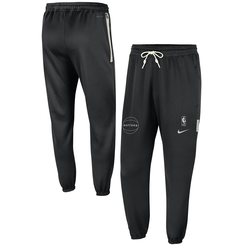 Pantalon de performance Nike noir des Raptors Toronto pour hommes