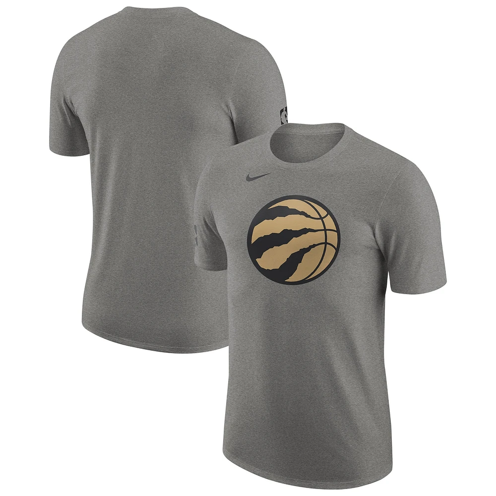 T-shirt d'échauffement essentiel Nike Charcoal Toronto Raptors 2023/24 City Edition pour homme