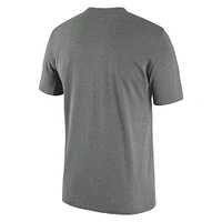 T-shirt d'entraînement Performance Sideline Legend des Toronto Raptors 2023/24 Nike pour Homme, gris chiné