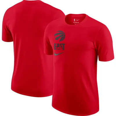 T-shirt Nike Toronto Raptors Asbury Block pour homme - Rouge