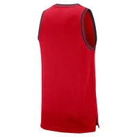 Men's Nike Red Toronto Raptors NBA 75th Anniversary Courtside DNA Performance Tank Top
