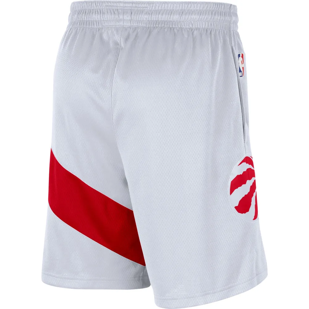 Men's Nike White Toronto Raptors 2020/21 Swingman Performance - Shorts Association Edition