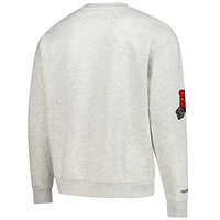 Men's  Oatmeal Toronto Raptors Plush Doll Pullover Crewneck